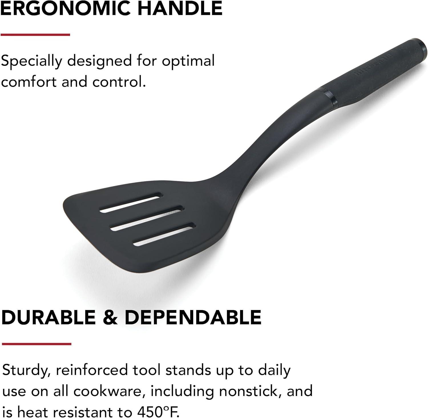 imageKitchenAid Soft Classic Slotted Turner