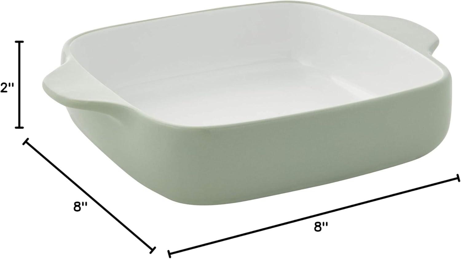 imageKitchenAid Square Baker Vitrified Stoneware 8in 8in 2in Blue VelvetPistachio