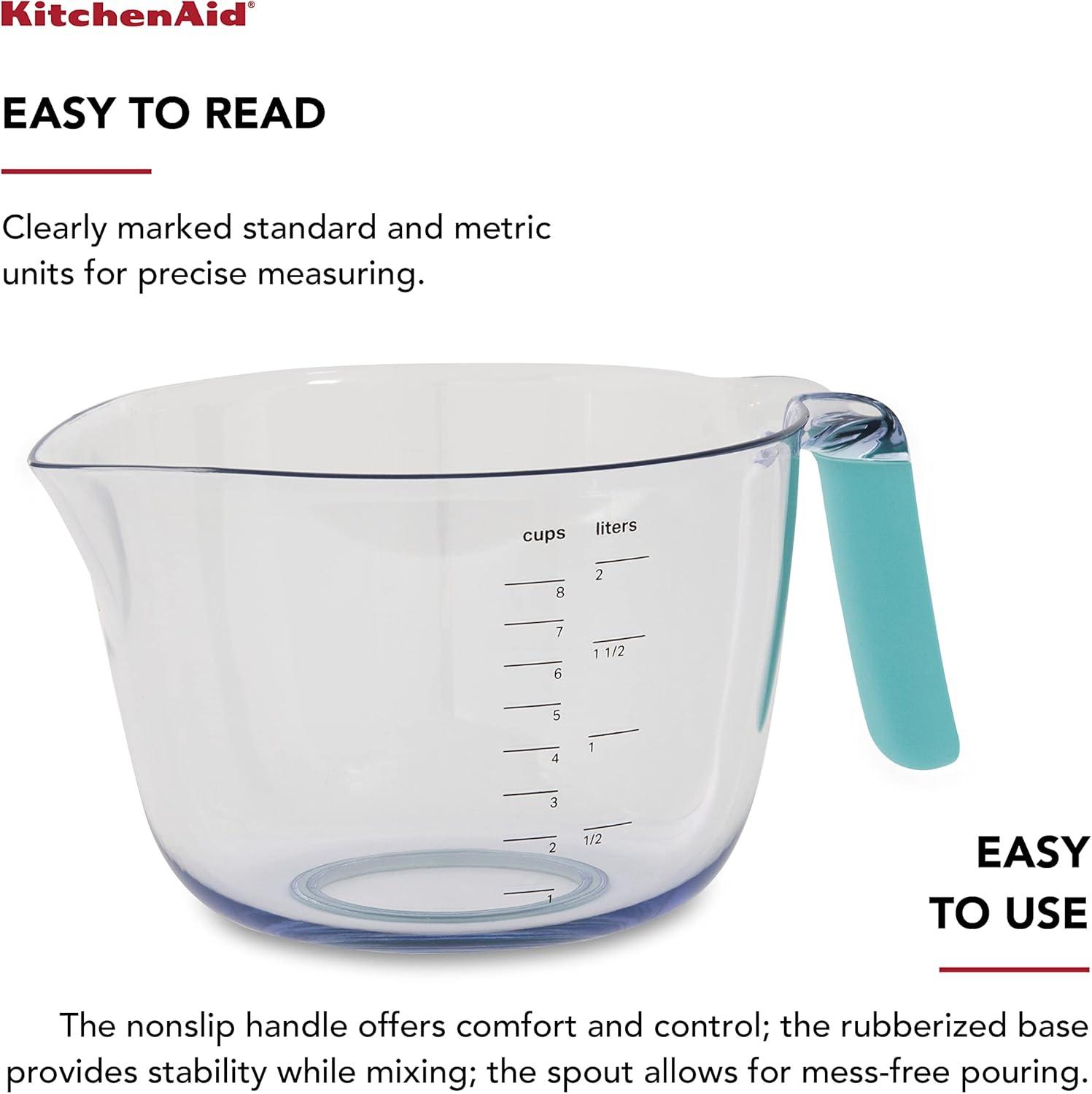 imageKitchenAid Universal Batter Bowl 8Cup LavenderAqua Sky