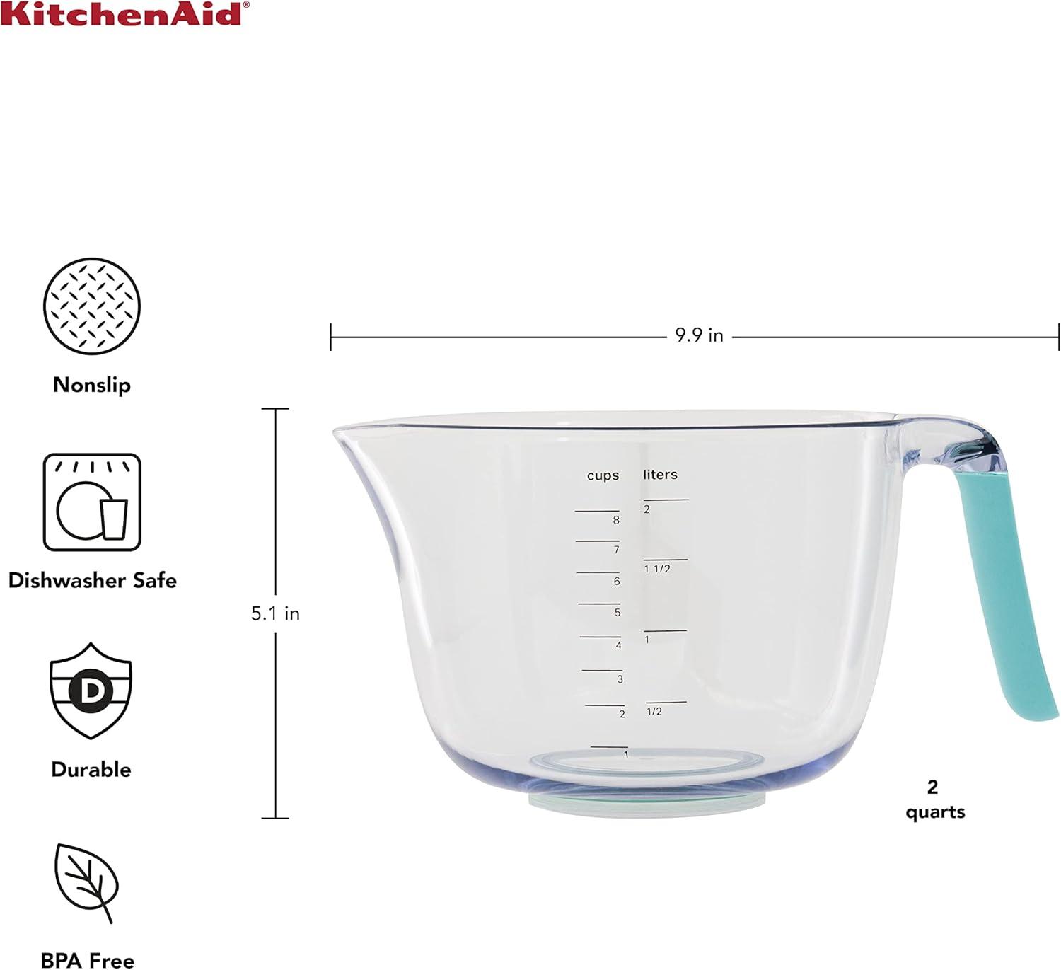 imageKitchenAid Universal Batter Bowl 8Cup LavenderAqua Sky