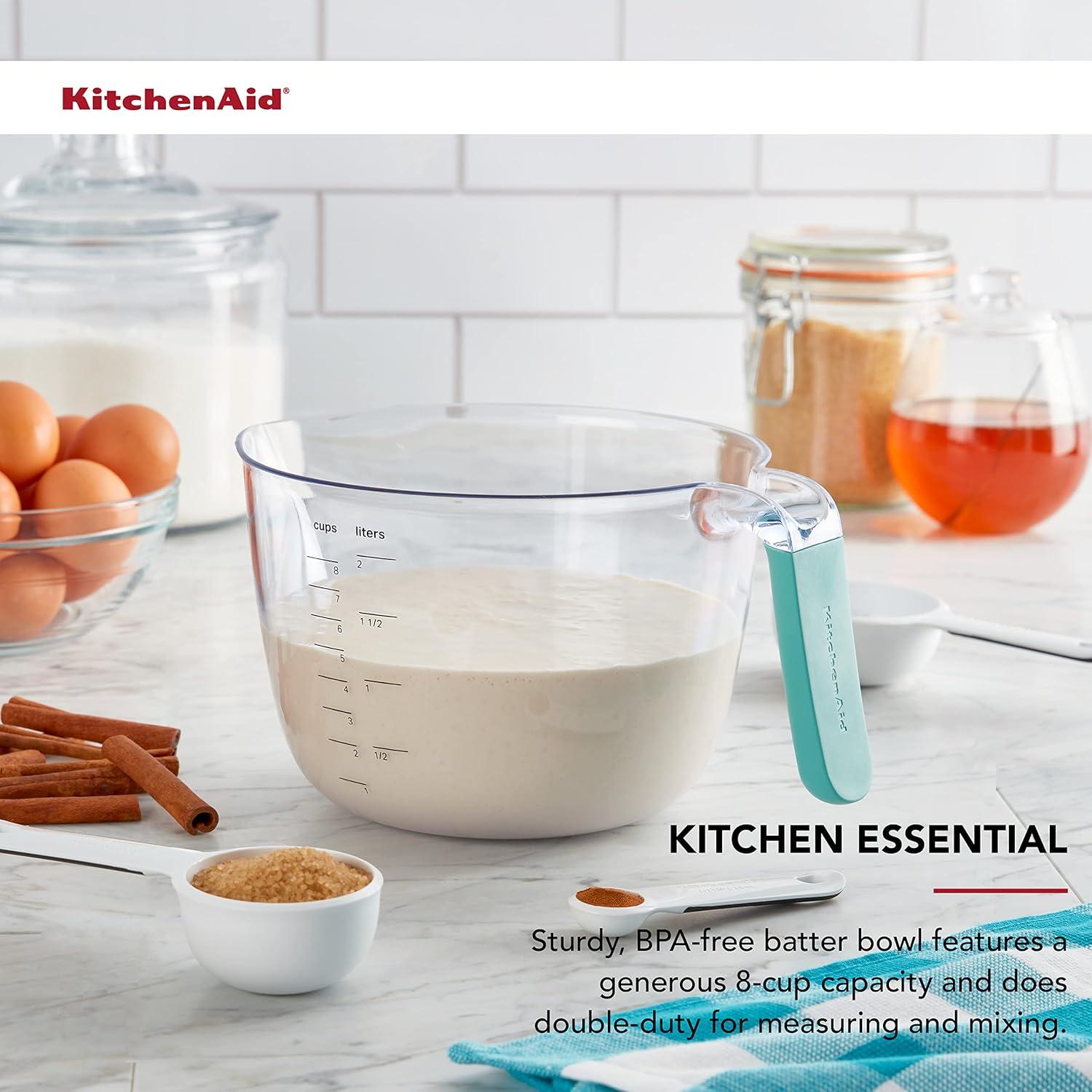 imageKitchenAid Universal Batter Bowl 8Cup LavenderAqua Sky