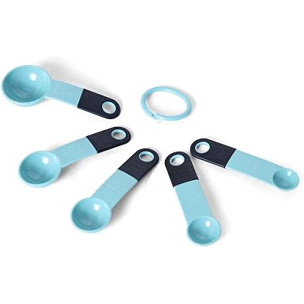 imageKA UNIVERSAL S5 MEASURE SPOON LAVENDERAqua SkyBlack Set of 2