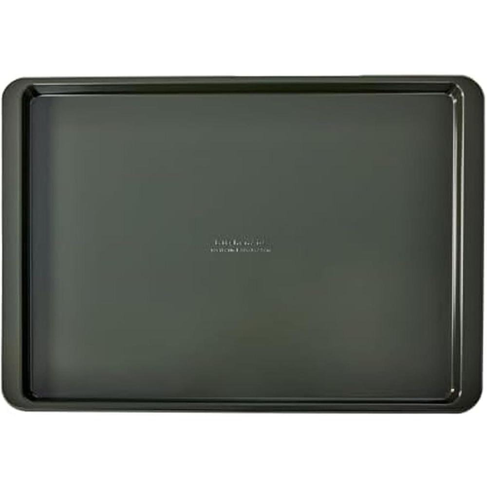 imageKitchenAid 13x18in Nonstick Aluminized Steel Baking Sheet Ink BlueEvergreen