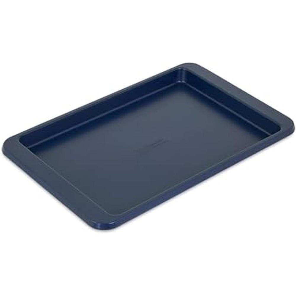 imageKitchenAid 13x18in Nonstick Aluminized Steel Baking Sheet Ink BlueInk Blue