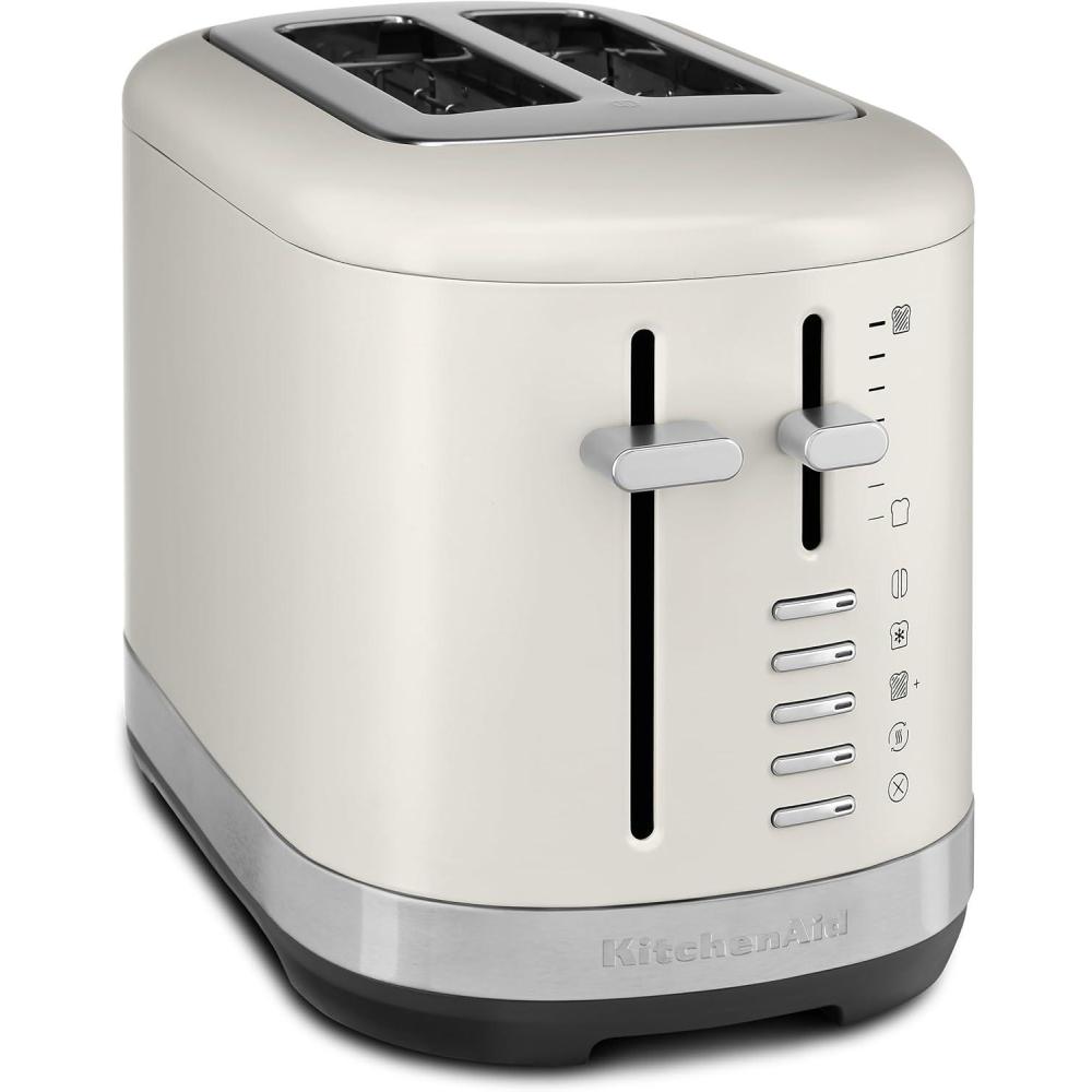 imageKitchenAid 2 Slice Automatic Toaster with Extra Wide Slots KMT2109JP JuniperPorcelain White