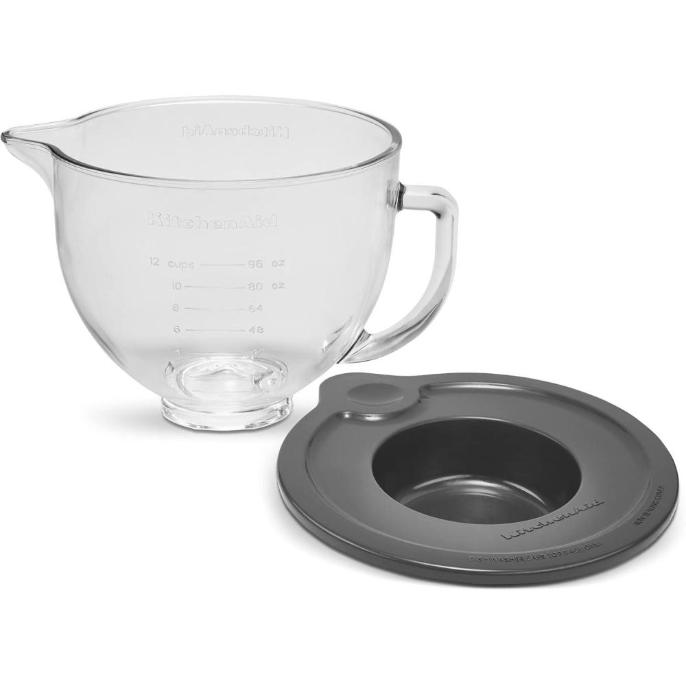 imageKitchenAid 35 Quart TiltHead Glass Bowl  KSM35GB5 Qt Tilt