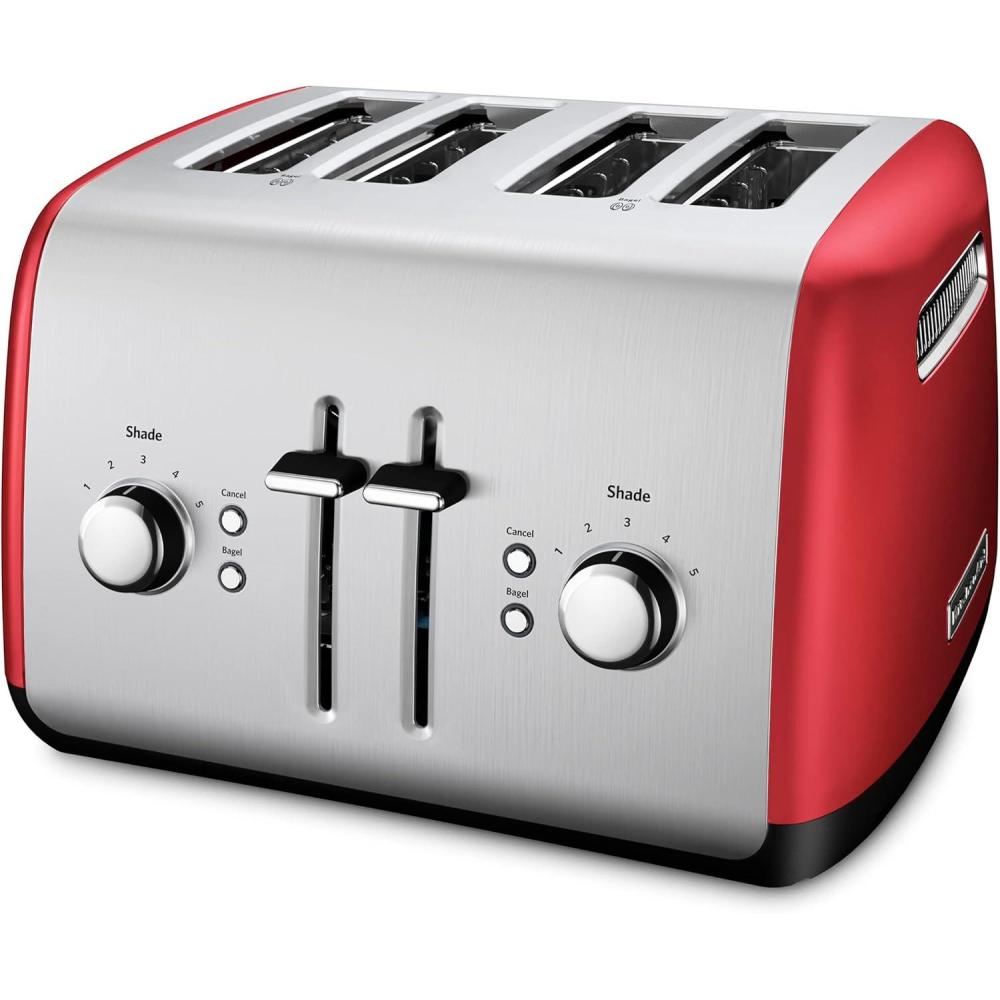imageKitchenAid 4 Slice Manual Lift Toaster KMT4115ER Empire Red