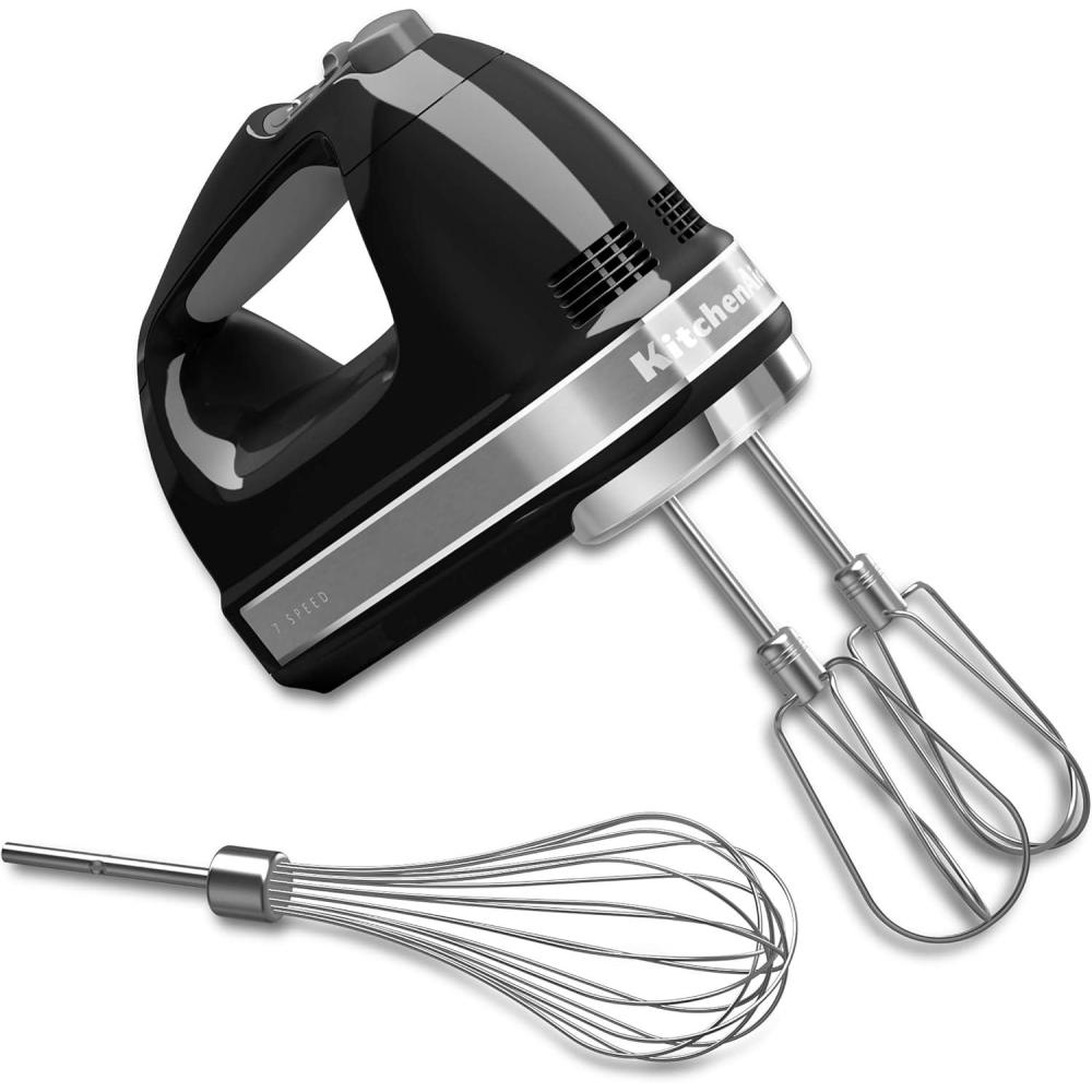 imageKitchenAid 7Speed Hand Mixer  KHM7210  Onyx BlackOnyx Black