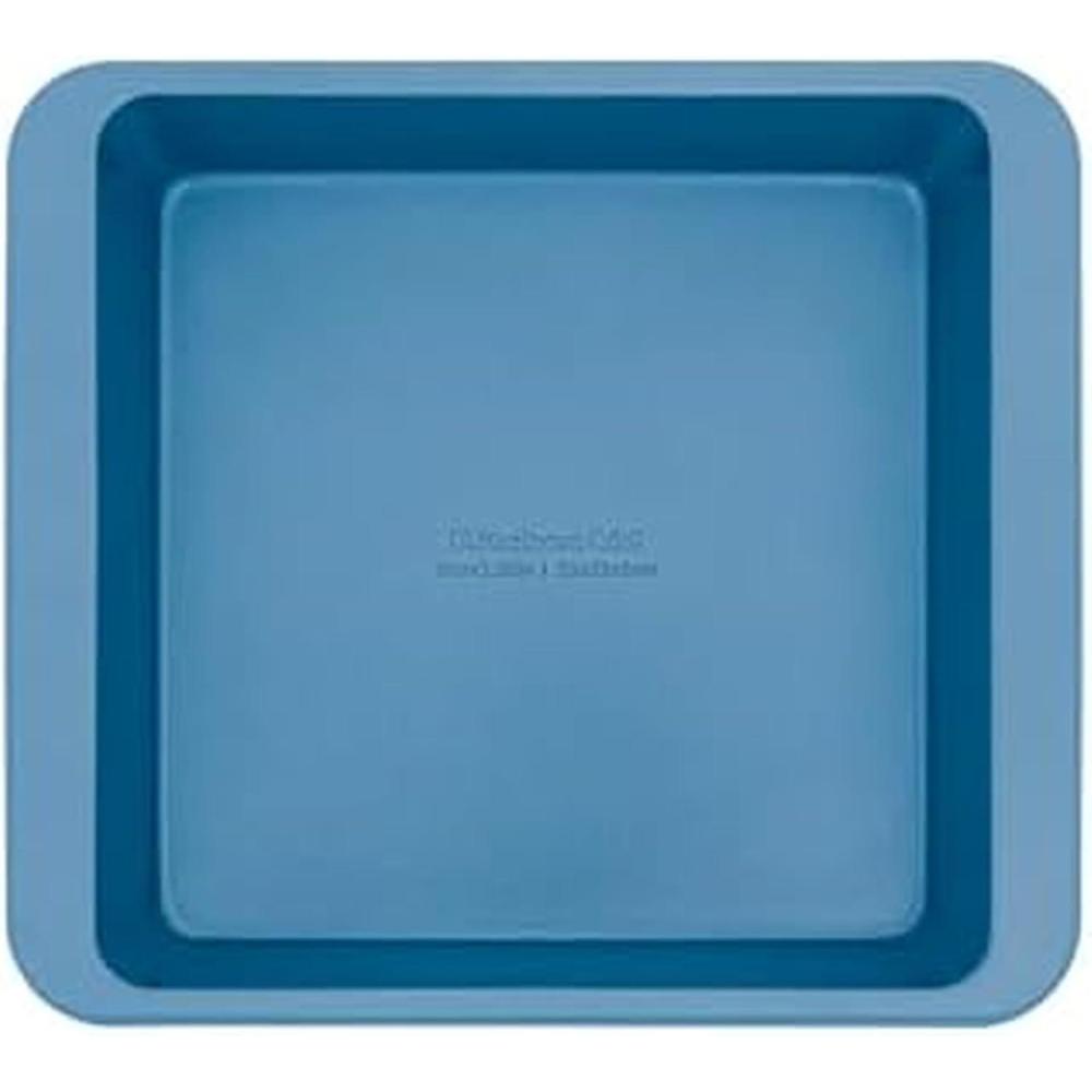 imageKitchenAid 9in Nonstick Aluminized Steel Square Cake Pan Mineral WaterBlue Velvet