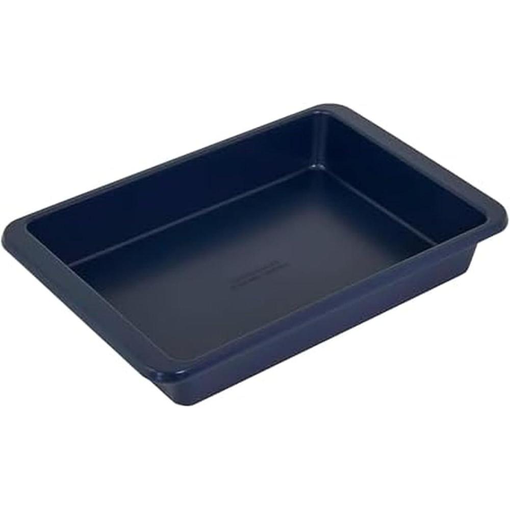 imageKitchenAid 9x13in Nonstick Aluminized Steel Cake Pan Mineral WaterInk Blue