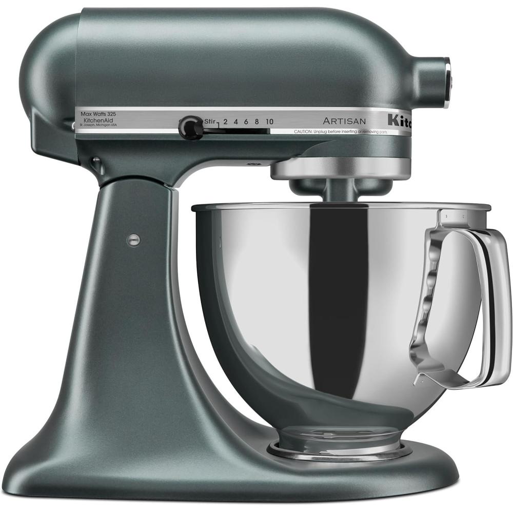 imageKitchenAid Artisan Series 5 Quart Tilt Head Stand Mixer with Pouring Shield KSM150PS Lavender CreamJuniper