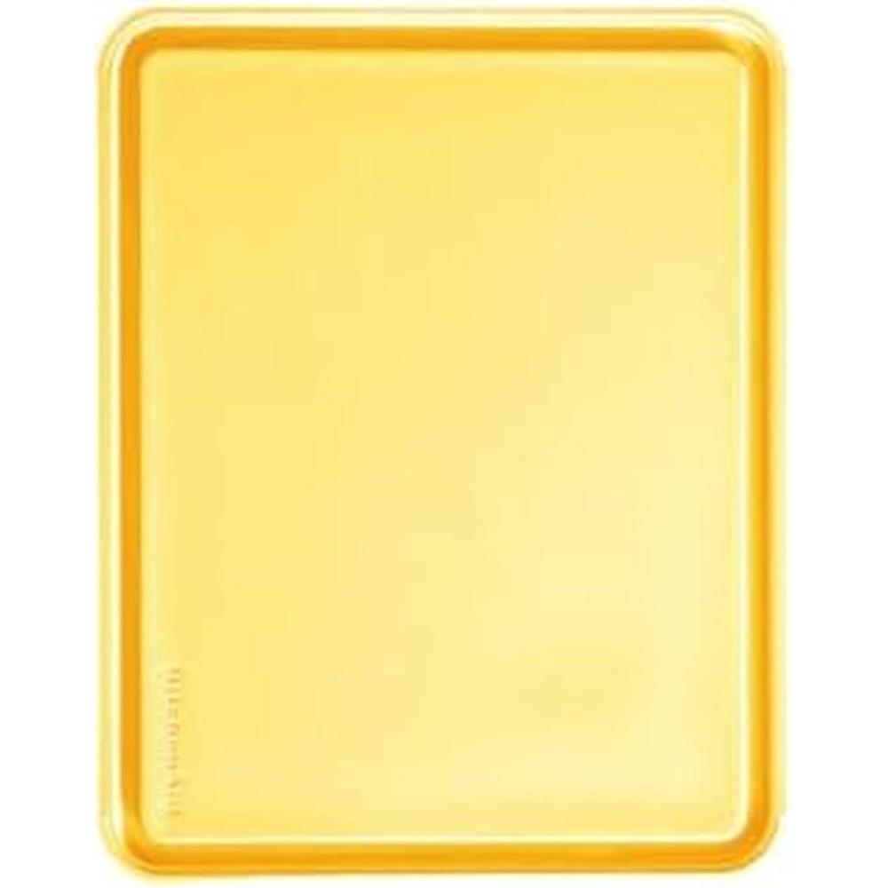 imageKitchenAid Classic Plastic Cutting Board with Perimeter Trench and Non Slip Edges Dishwasher Safe 11 x 14 inch Ink BlueButter