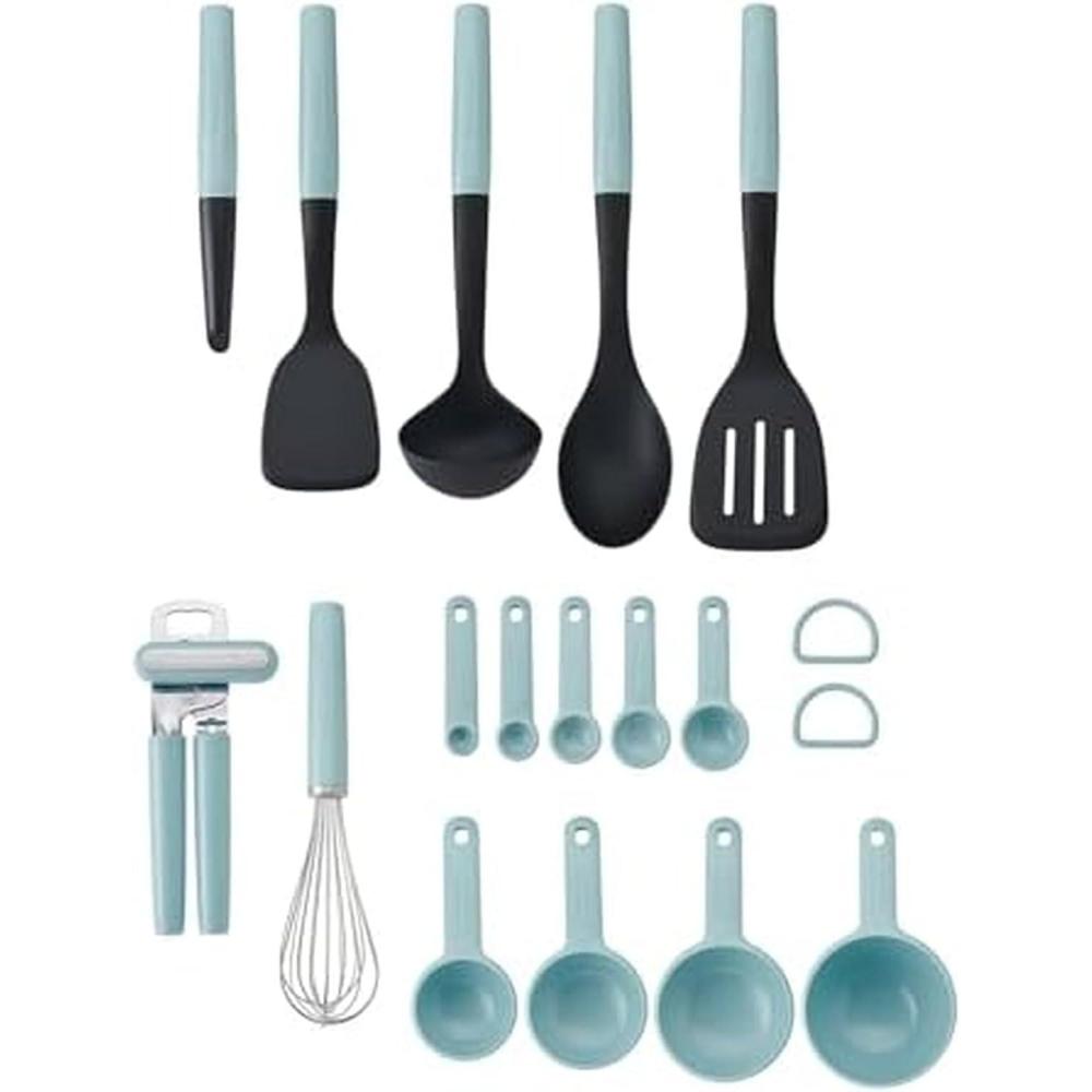 imageKitchenAid Classic Tool and Gadget Set 15Piece BlackMineral Water
