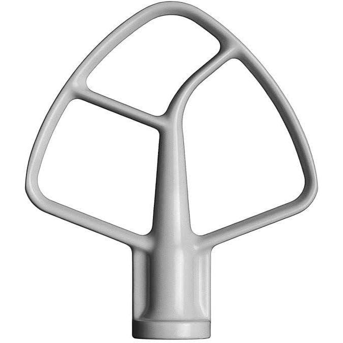 imageKitchenAid Coated Flat Beater Accessory for 5Qt Tilt Head Stand Mixers K5THCB WhiteWhite