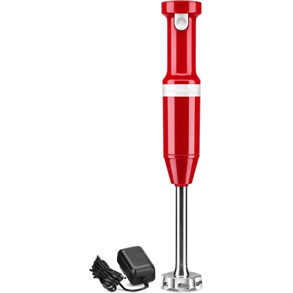 imageKitchenAid Cordless Variable Speed Hand Blender KHBBV53Empire Red