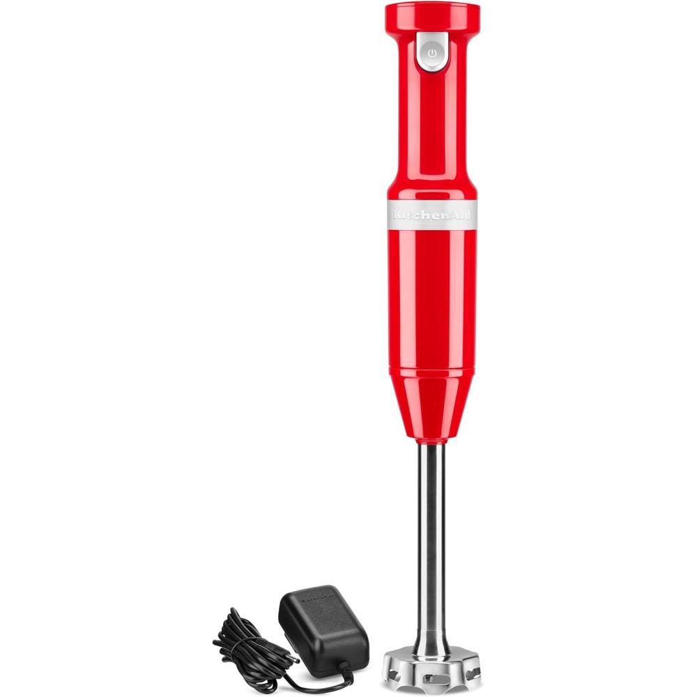 imageKitchenAid Cordless Variable Speed Hand Blender  KHBBV53Passion Red