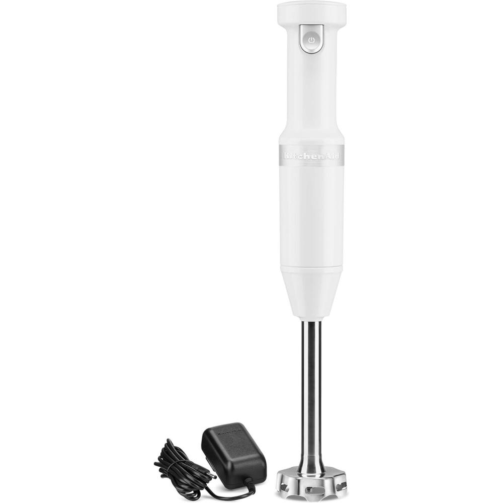imageKitchenAid Cordless Variable Speed Hand Blender KHBBV53White