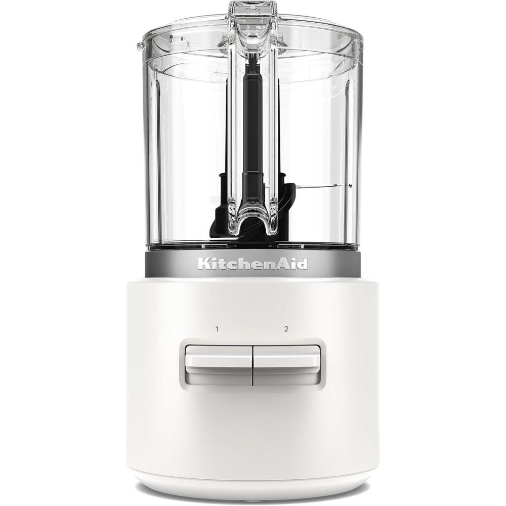 imageKitchenAid Go Cordless Food Chopper  battery sold separately KFCR500 Porcelain WhitePorcelain White