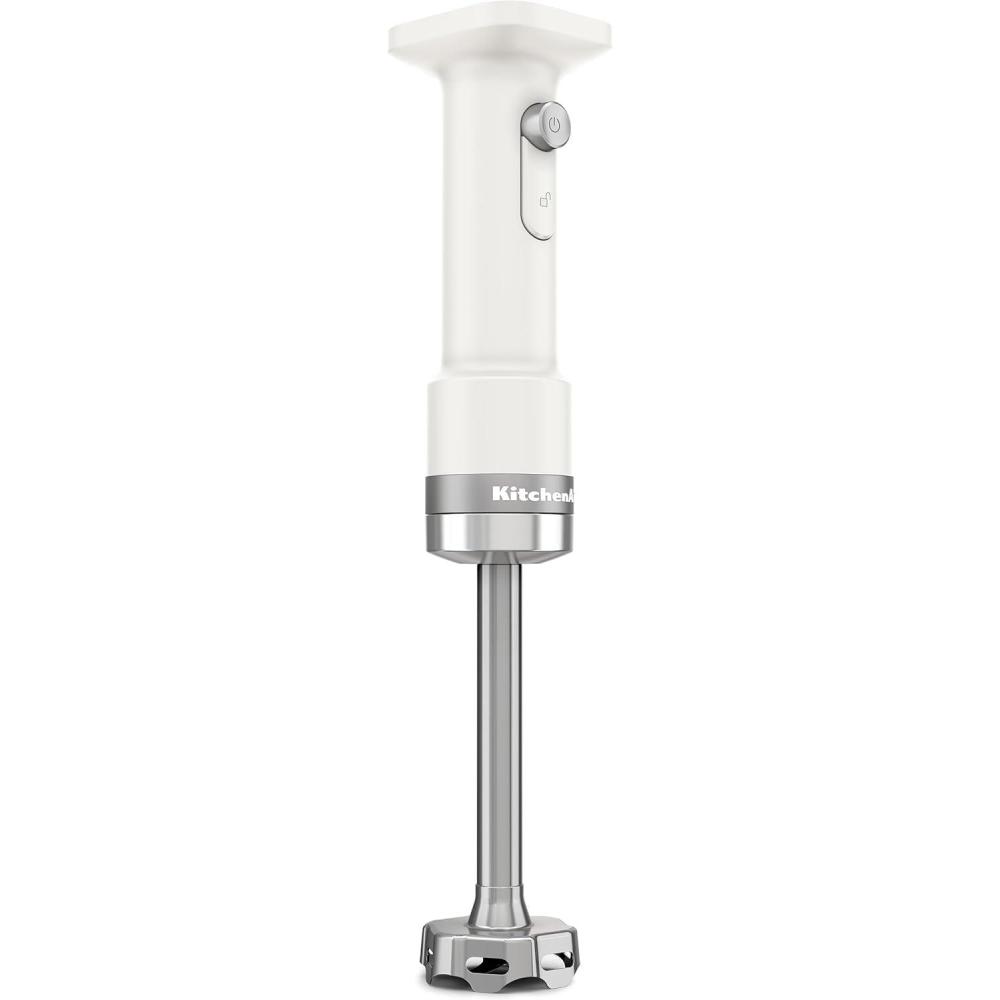 imageKitchenAid Go Cordless Hand Blender  battery sold separately KHBRV00 Porcelain WhitePorcelain White