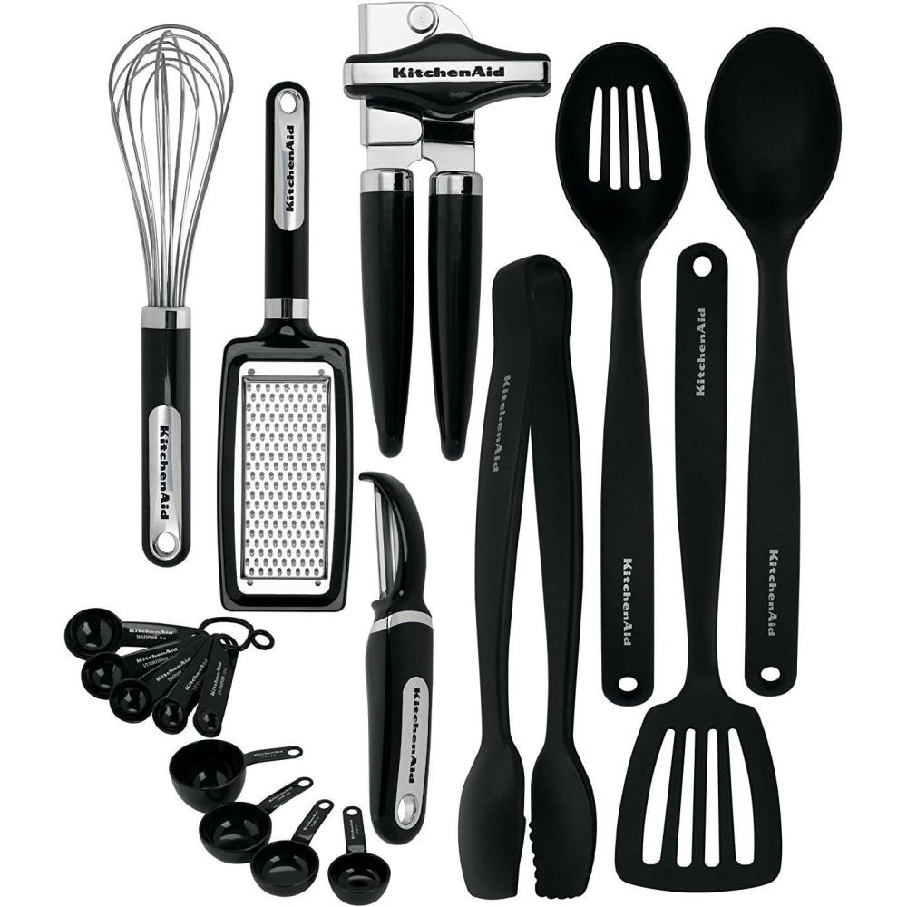 imageKitchenAid KE447BXERA Classic Tool and Gadget Set 15piece Empire Red17pc