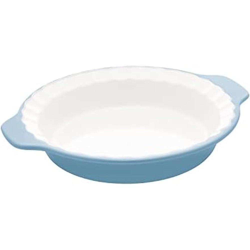 imageKitchenAid Pie Plate Vitrified Stoneware 1083in 1252in 217in Blue VelvetBlue Velvet
