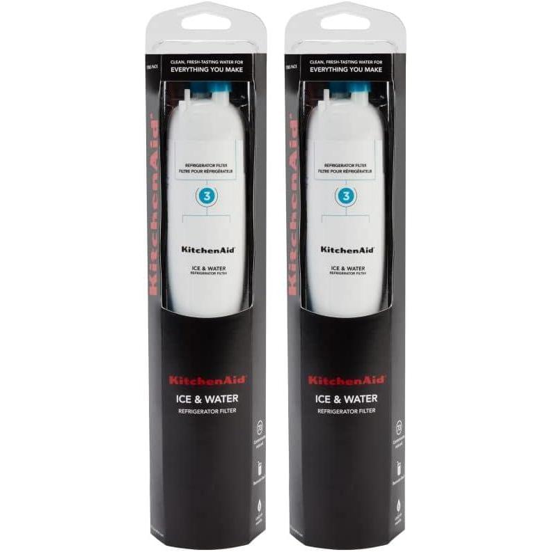 imageKitchenAid Refrigerator Ice and Water Filter 3  KAD3RXD1 SinglePack AquaSmall Pack of 2