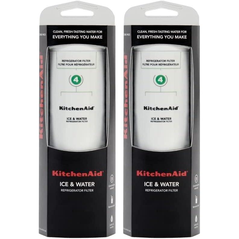 imageKitchenAid Refrigerator Ice and Water Filter 4  KAD4RXD1 SinglePack GreenSmall Pack of 2
