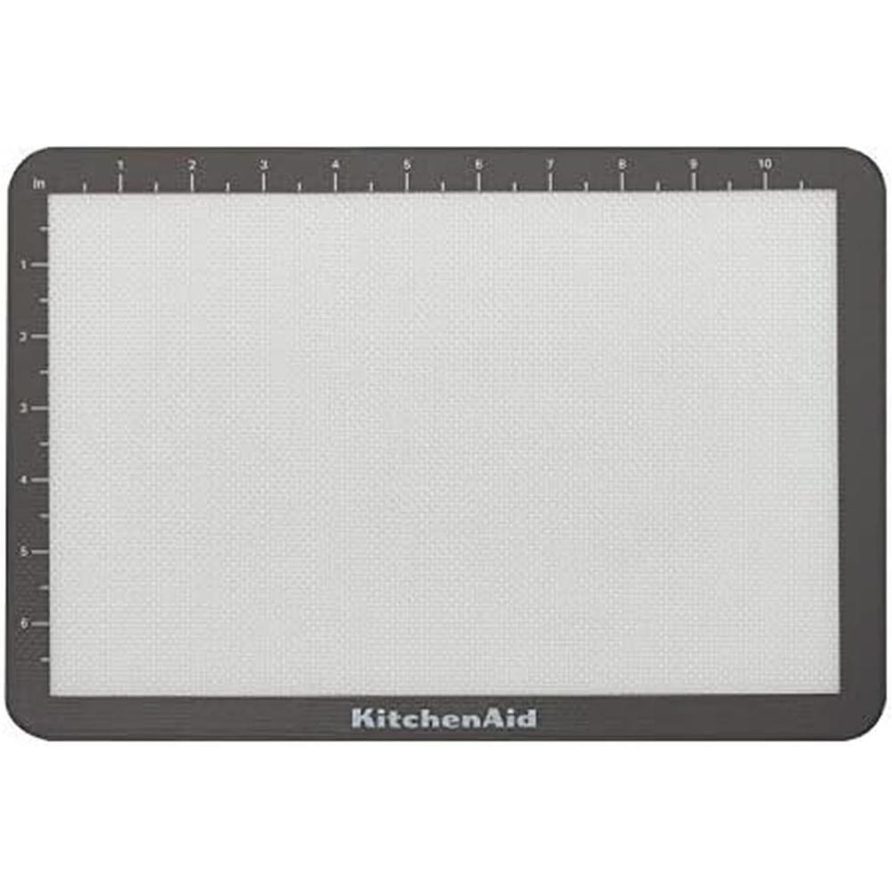 imageKitchenAid Silicone Large Baking Mat 12x17Inch Gray12L x 8W