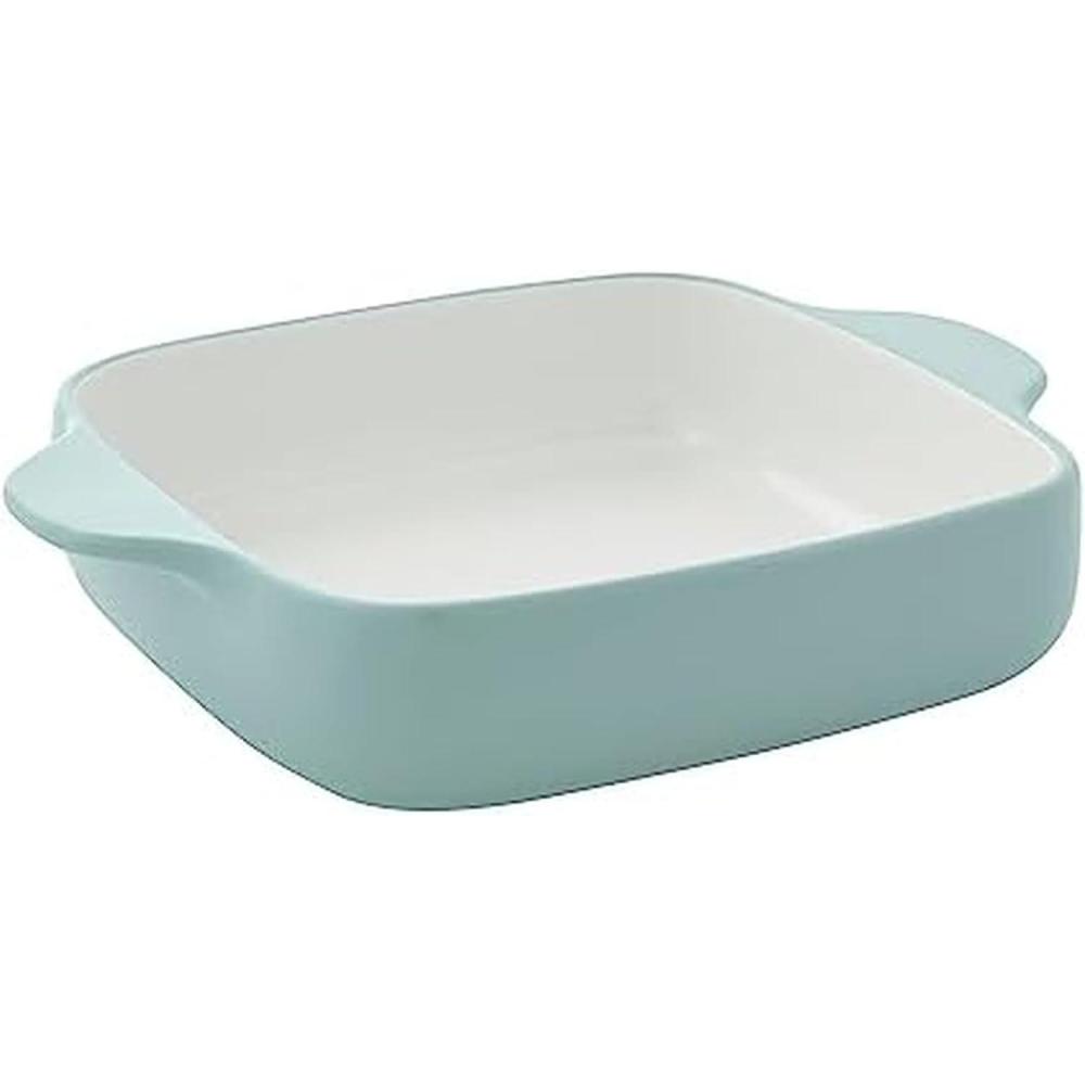 imageKitchenAid Square Baker Vitrified Stoneware 8in 8in 2in Blue VelvetAqua Sky