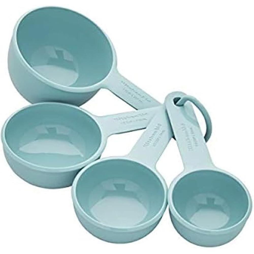 imageKitchenAid Universal Measuring Cup Set 4Piece Lavender CreamAqua Sky