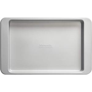 KitchenAid 13x18in Nonstick Aluminized Steel Baking Sheet, Ink Blue(Silver)