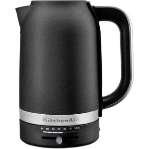 KitchenAid 1.7L Electric Kettle w/Temp Control KEK1701, Juniper(Cast Iron Black)