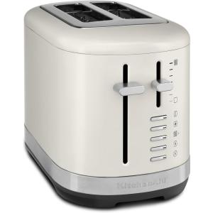KitchenAid 2 Slice Automatic Toaster with Extra Wide Slots KMT2109JP, Juniper(Porcelain White)