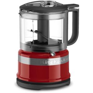 KitchenAid 3.5 Cup Food Chopper KFC3516AQ, Aqua Sky(Empire Red)