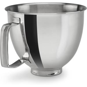 KitchenAid 3.5 Quart Polished Stainless Steel Bowl with Handle – KSM35SSFP