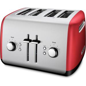 KitchenAid 4 Slice Manual Lift Toaster KMT4115ER, Empire Red