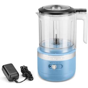 KitchenAid 5 Cup Food Chopper Cordless KFCB519VB, Blue Velvet(Blue Velvet)