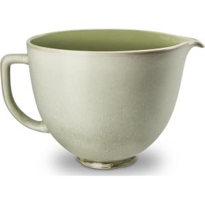 KitchenAid 5 Quart Ceramic Bowl for all 4.5-5 Quart Tilt-Head Stand Mixers KSM2CB5PSL, Sage Leaf