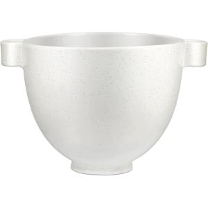 KitchenAid 5 Quart Ceramic Bowl for all 4.5-5 Quart Tilt-Head Stand Mixers KSM2CB5PSS, Speckled Stone