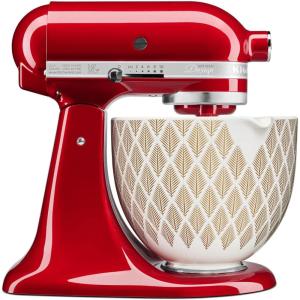 KitchenAid® 5 Quart Gold Conifer Ceramic Bowl