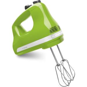 KitchenAid 5-Speed Ultra Power Hand Mixer – KHM512, Velvet Blue(Green Apple)