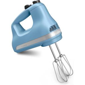 KitchenAid 5-Speed Ultra Power Hand Mixer – KHM512, Velvet Blue(Velvet Bue)
