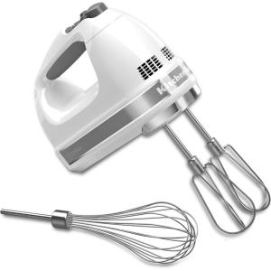KitchenAid 7-Speed Hand Mixer – KHM7210 – Onyx Black(White)