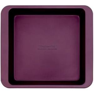 KitchenAid 9in Nonstick Aluminized Steel Square Cake Pan, Mineral Water(Beetroot)