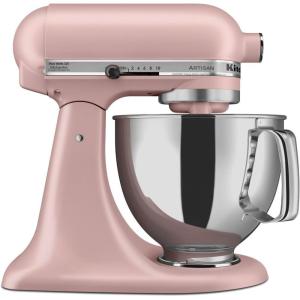 KitchenAid Artisan Series 5 Quart Tilt Head Stand Mixer with Pouring Shield KSM150PS, Lavender Cream(Dried Rose)