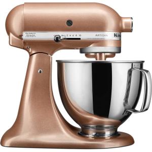 KitchenAid Artisan Series 5 Quart Tilt Head Stand Mixer with Pouring Shield KSM150PS, Lavender Cream(Toffee Delight)
