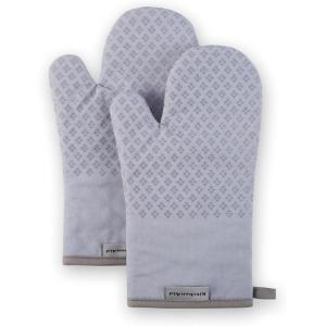 KitchenAid Asteroid Oven Mitt Set, 7″x12.5″, Aqua Sky, 2 Piece(Lavender Cream)