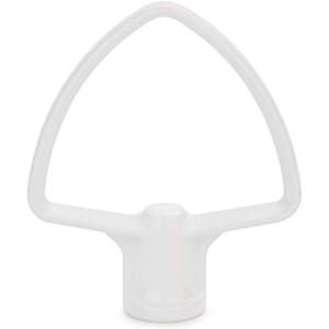 KitchenAid Flat Beater Accessory for 3.5 Qt Tilt Head Stand Mixers, White, KSM35CFB
