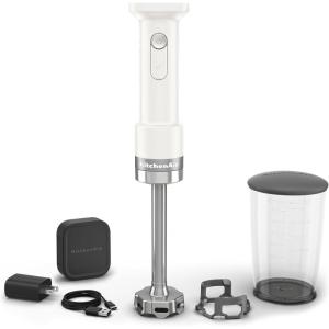 KitchenAid Go Cordless Hand Blender – battery included, KHBRV71, Porcelain White(Porcelain White)