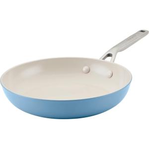 KitchenAid Hard Anodized Ceramic Nonstick Frying Pan/Skillet, 10 Inch – Blue Velvet